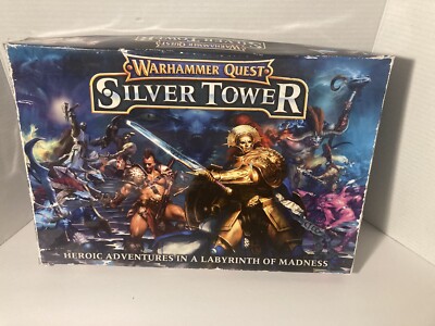 Warhammer Quest Silver Tower No Figures Board And Cards Sealed | eBay