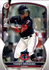 2023 Bowman Draft Yasser Mercedes #BD-139 Minnesota Twins