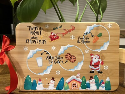 Santa Board-Night Before Christmas