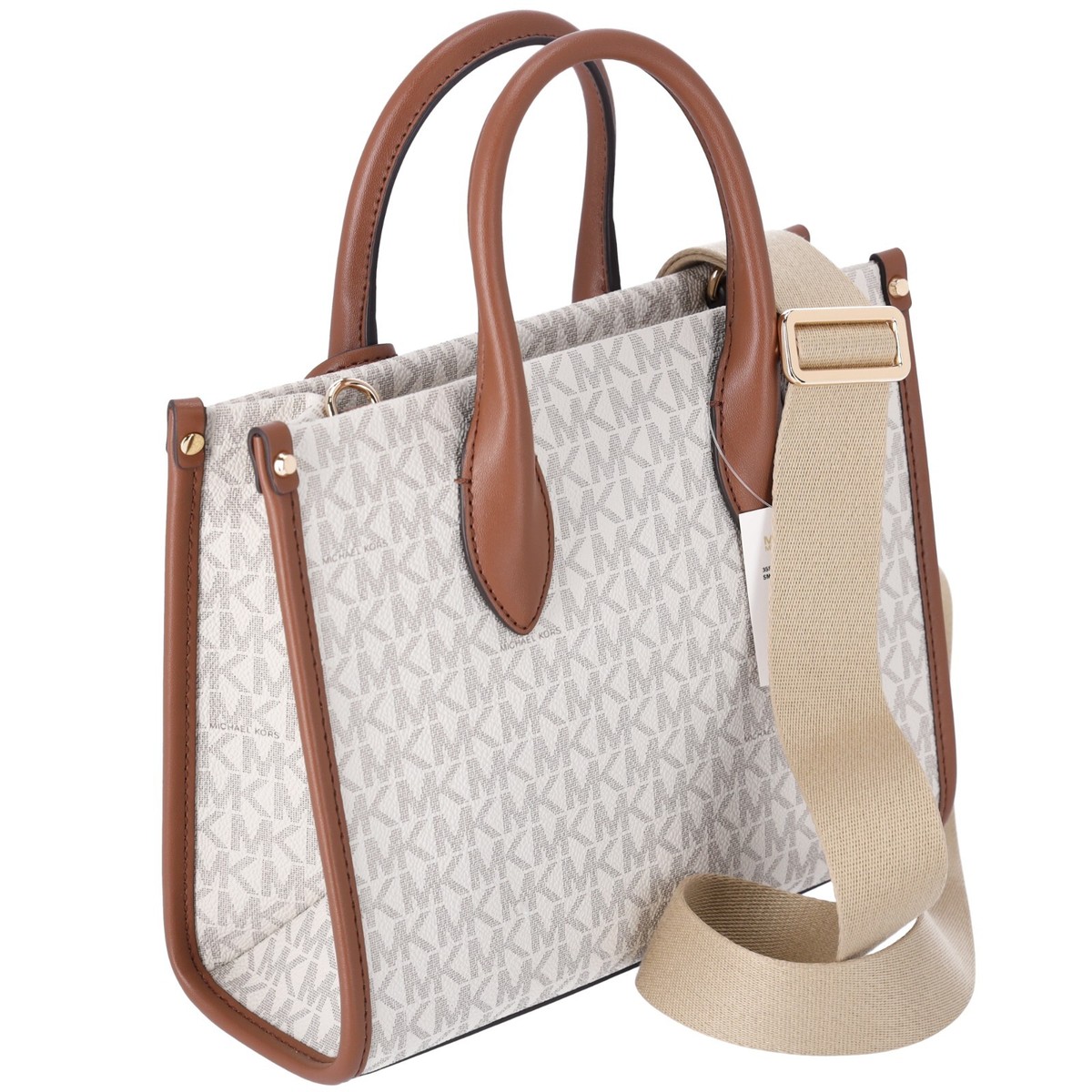 Michael Kors 35F2G7ZC5B Women's Crossbody, Small - Vanilla