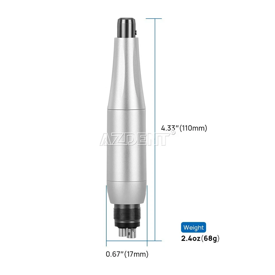 Premium Plus Dental Hygiene Prophy Handpiece Air Motor 4 Holes & 4:1 Nose Cone - Image 3 of 4