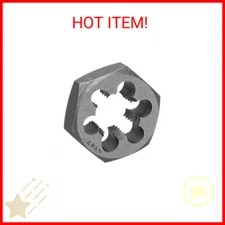 Century Drill & Tool 92916 Rethreading Die, 3/4-16 NF - High Carbon Alloy Steel,