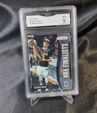 2019 Panini Prizm  NBA Finalists  Stephen Curry #6  GMA 9 MINT Golden State