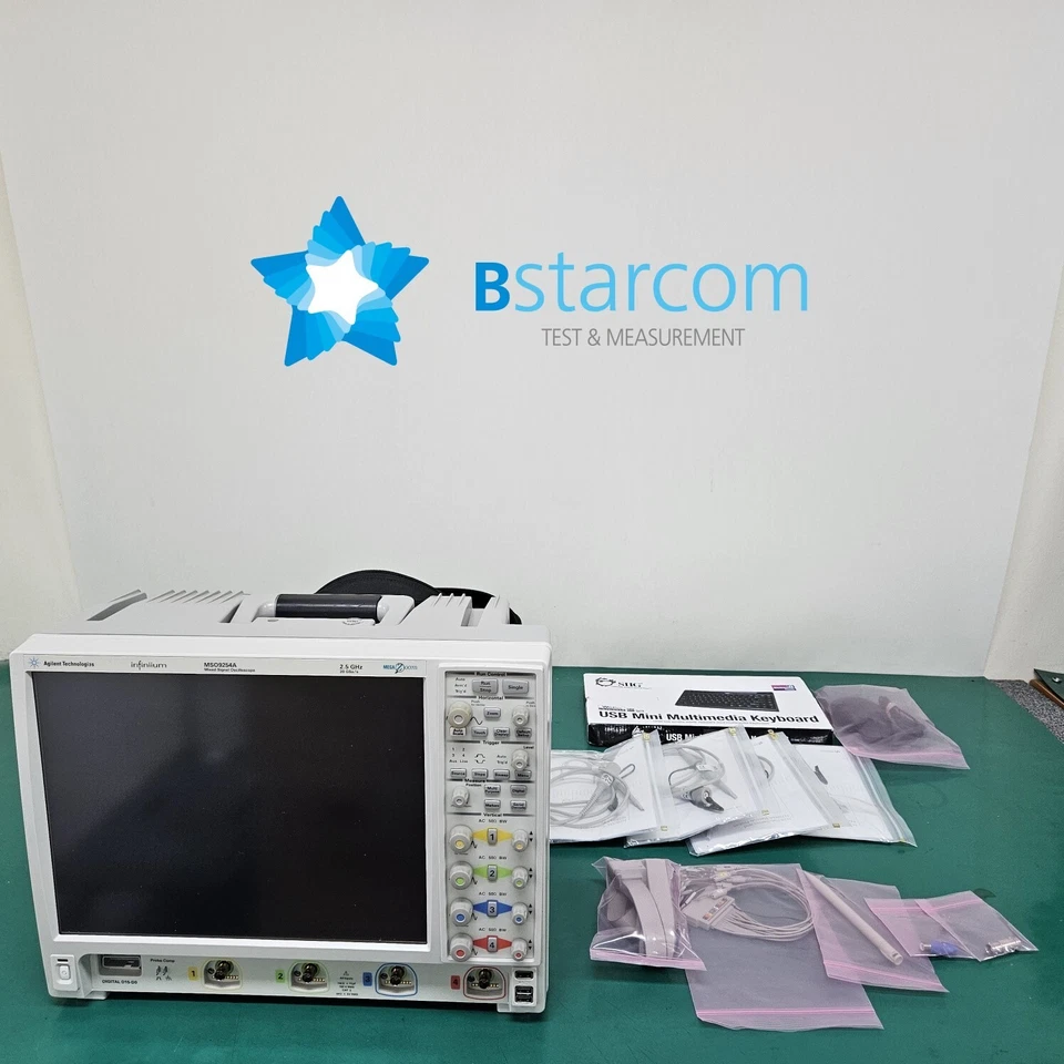 Agilent MSO9254A 4+16 channel 2.5 GHz, Mixed Signal Oscilloscope-50MPts,,, - Image 3 of 4