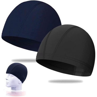 Badekappe Schwimmhaube Handhaube Badekappen Unisex 2 Stück elastisch