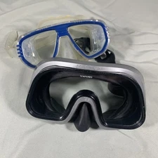 Barakuda & Dolfino dive masks TEMPERED GLASS VINTAGE 