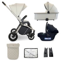 My Babiie MB450i 3-in-1 Travel System - Ivory