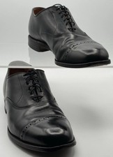 Allen Edmonds Byron Mens Sz 10.5 D Cap Toe Oxford Dress Shoes, Black