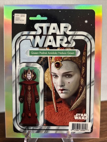 Queen Padme Amidala [Red Refractor] #VC-8 Star Wars 2025 Topps Chrome ComicFractor card