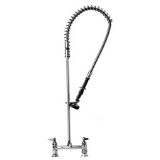 T&S Brass B0123 Deck Mount Easy Install Spring Action PreRinse