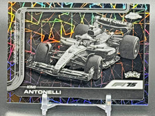 Kimi Antonelli 2025 Topps Chrome F1 Rookie  B&W Laser Lazer Refractor #80 RC