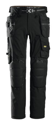 Snickers Workwear Stretch-Arbeitshose 6590, 116, schwarz