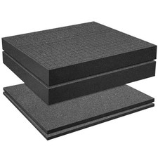 4 PCS Pick Apart Foam Insert- 2 Size Pick and Pluck Foam- Pluck Pre Cube Sheet