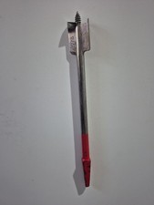Vintage VBW 7/8" Spade Drill Bit Made in USA Wood Boring Bit Sharp Clean