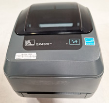 Zebra GX430t Label Printer No Adapter
