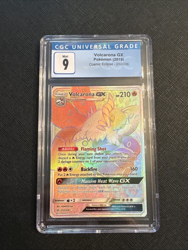 Volcarona-GX graded CGC 9 for sale on eBay