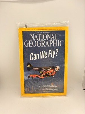 National Geographic September 2011   Can We Fly? Issue NEW