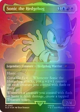 MTG Sonic the Hedgehog (2087/3004) Secret Lair Drop Series NM FOIL- Rainbow