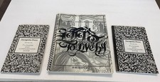 LETTERS TO LIVE BY VOLUME 1 Design Tattoo Flash Book by Big Sleeps Plus 2 More