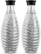 Sodastream Glaskaraffen - 2Er Set Wiederverwendbare, Spülmaschinenfeste Wasserka