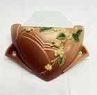 Vintage Roseville Pink Snowberry Wall Pocket IWP-8 USA