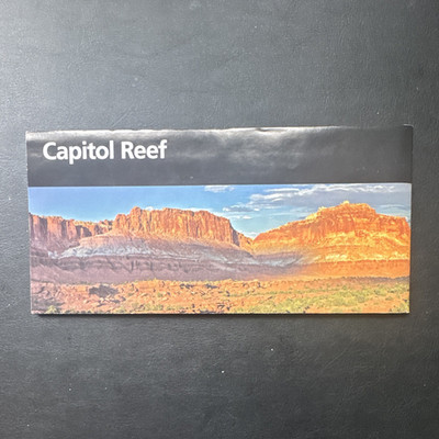 Capitol Reef National Park Map