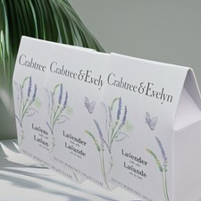 Crabtree Evelyn Bath Salts Lavender Pack of 3, 3.5 oz 100g NEW Gift For Her