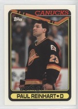 1990-91 Topps Tiffany Paul Reinhart #293 1k9
