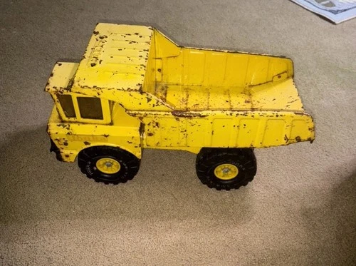Vintage 1960s Mighty Tonka Dump Truck Tipper Pressed Steel, Made In USA