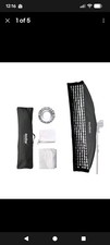 Godox SB-FW 35x160cm Strip Softbox with Honeycomb Grid, Bowens Mount Rectangular