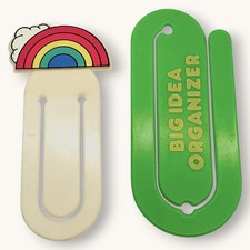 Vintage Unbranded Oversized Paperclip Bookmar...