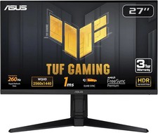 ASUS TUF Gaming 27” Gaming Monitor (VG27AQML1A) - QHD (2560 x 1440), 260Hz, 1ms