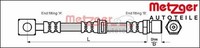 Metzger 4112814 Bremsschlauch FüR Opel