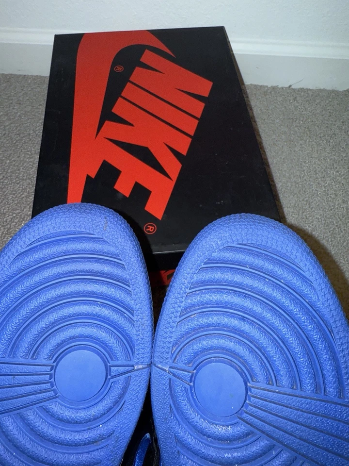 Air Jordan 1 Retro EP Alto Satén Real Talla 8.5 Para Hombre Numerado Foto 3 de 4