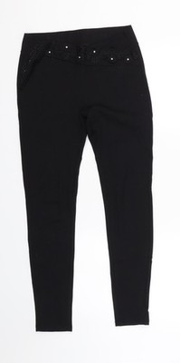LD Stye Damenhose schwarz Größe M L25,5 in