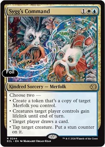 Sygg's Command #244 Foil Lorwyn Eclipsed