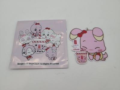 Neopets x Gong Cha Blumaroo Sticker