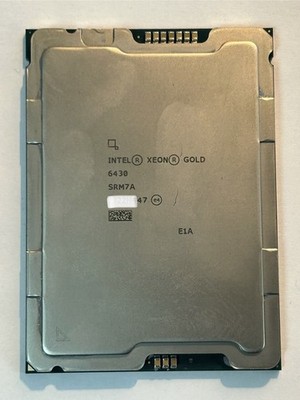 Intel Xeon Gold 6430 2.1GHz 32C 60MB SRM7A LGA4677 Server CPU Small Blemish
