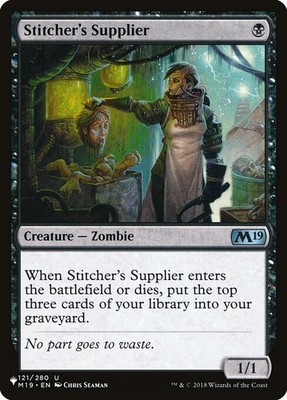 Stitcher's Supplier NonFoil The List M19-121 NM MTG