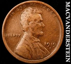 1919-S Lincoln Wheat Cent - Scarce  Better Date  No Reserve  #J8437
