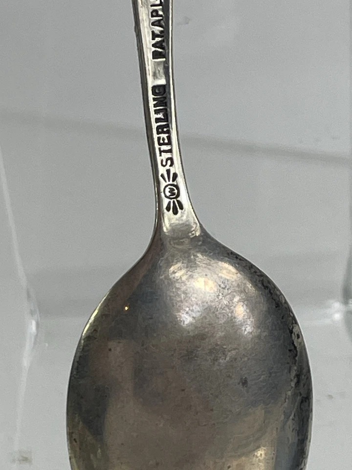 ESTATE STERLING  FRANK M. WHITING MARQUIS JOHN HARVARD SOUVENIR SPOON-4 3/8" - Image 4 of 4
