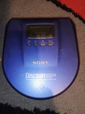 Sony Discman ESP2 Model D-E561 Blue Portable CD Player