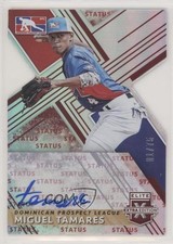 2019 Panini Elite Extra Edition Status Red Die-Cut 1/75 Miguel Tamares Auto 0c6
