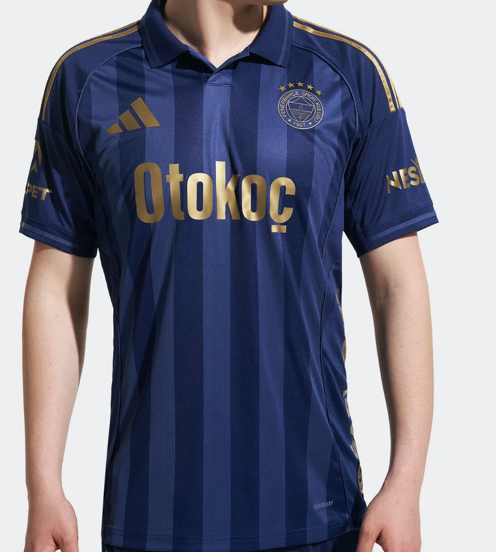 Fenerbahce Istanbul Adidas 2025/26 Third Jersey Official Licensed