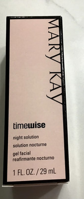 New Mary Kay Timewise  Night Solution  1 fl oz  Discontinued 026919 Dry To Oily 