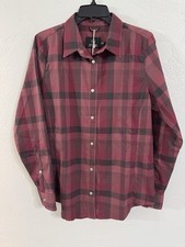 FlyLow Women  s Brigitte Tech Flannel Shirt . Snap Button Front. Large . NWT