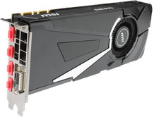 Scheda grafica MSI GeForce GTX 1080 Aero 8G OC 8 GB GDDR5X PCIe3.0 x16 3x DP 1x HDMI