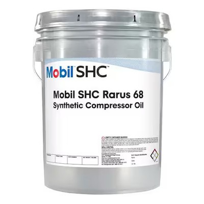 Mobil 122000 Compressor Oil, 5 Gal., Pail, Iso Vg 68