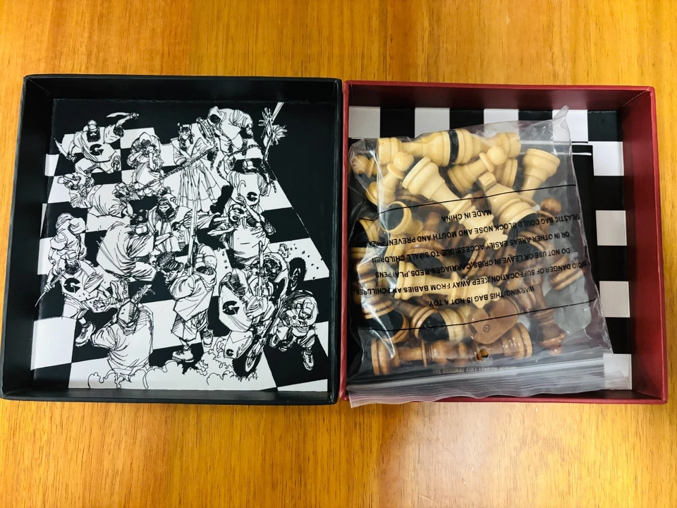 Genius/GZA CD Liquid Swords The Chess Box 2 Disc Set by Get On Down Limited RARE - Image 3 of 4