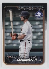 2024 Topps Pro Debut Jake Cunningham #PD-14 0i4k